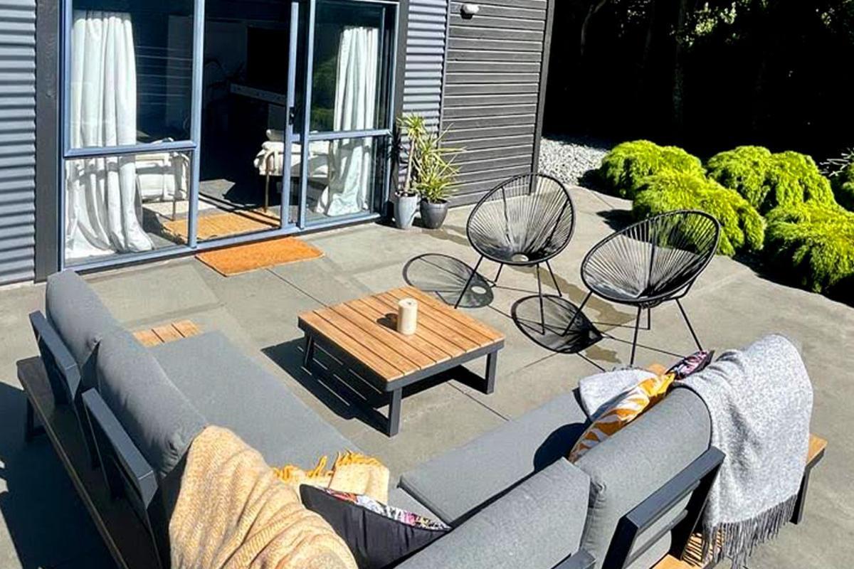 Little Black Chalet Methven Exterior photo